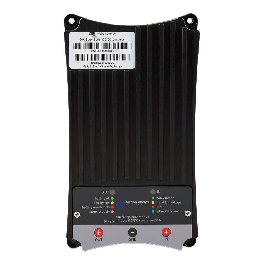 Victron Energy Buck-Boost DC-DC Converter - 50A for 12/24V Vehicle Battery Charging