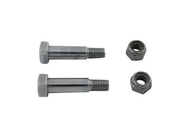 Colony Driver Footpeg Dome Bolt and Nut Kit - Chrome Finish, Part #123-15 by Colony