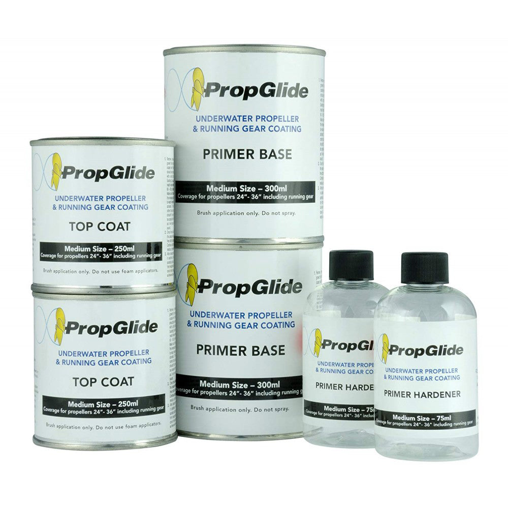 PropGlide USA Prop & Running Gear Coating Kit - Large 1250ml for Enhanced Vessel Performance