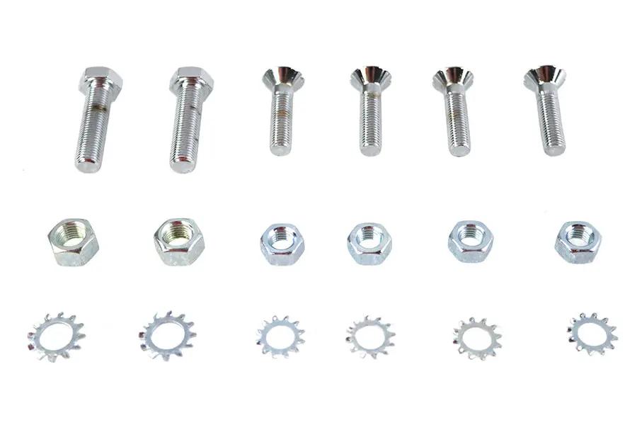 Colony Rear Fender Strut Bolt Kit for Harley Davidson (Fits 1952-1958 Models) by Colony