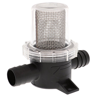 Jabsco Pumpgard In-Line Strainer 3/4 Inch Hose - 40 Mesh for Water Pumps