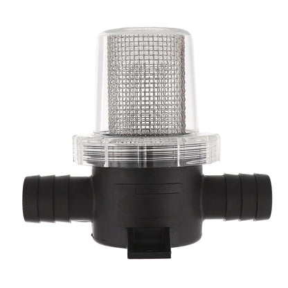 Jabsco Pumpgard In-Line Strainer 3/4 Inch Hose - 40 Mesh for Water Pumps