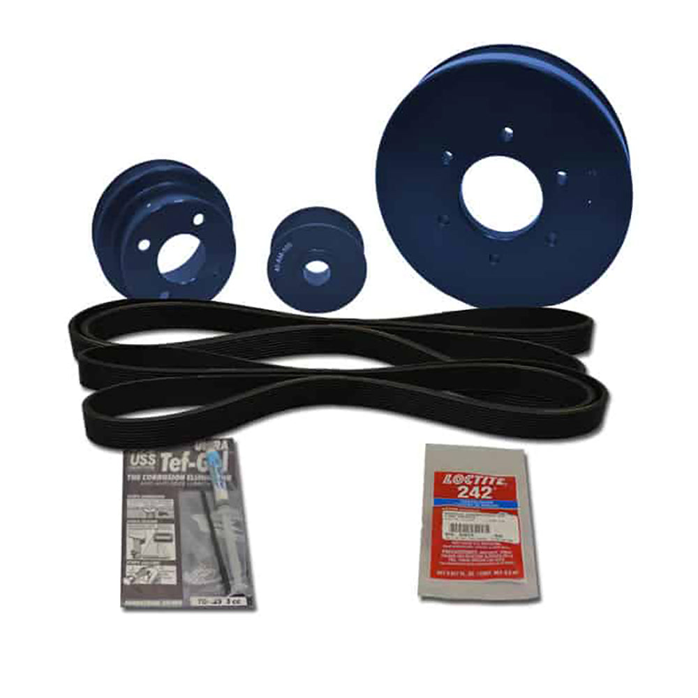Balmar Lehman Serp Pulley Kit (Part #48-FSP-100) for Ford/Lehman Engines