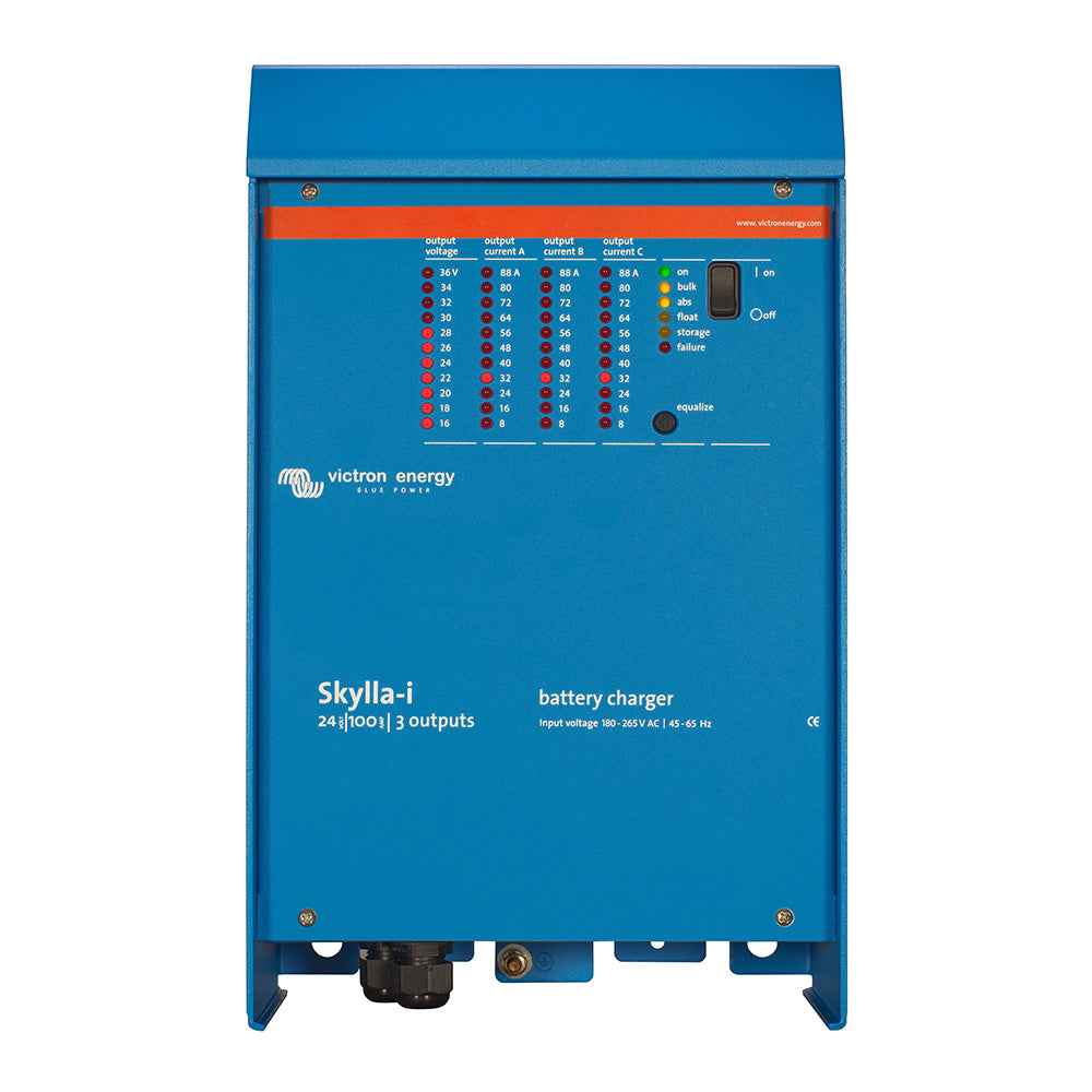 Victron Energy Skylla-i Battery Charger 24/100 (3) 230V - Multi-Output Marine Battery Charger