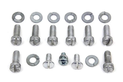 Colony Primary Cover Screw Kit with Cadmium Finish for Harley Davidson XLCH by Colony
