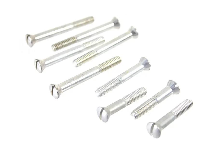 Colony Cam Cover Screw Kit with Cadmium Finish for Harley Davidson XL (1957-1966) by Colony