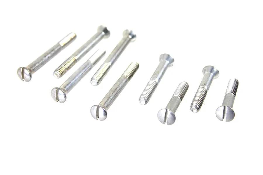 Colony Cam Cover Screw Kit with Cadmium Finish for Harley Davidson XL (1957-1966) by Colony