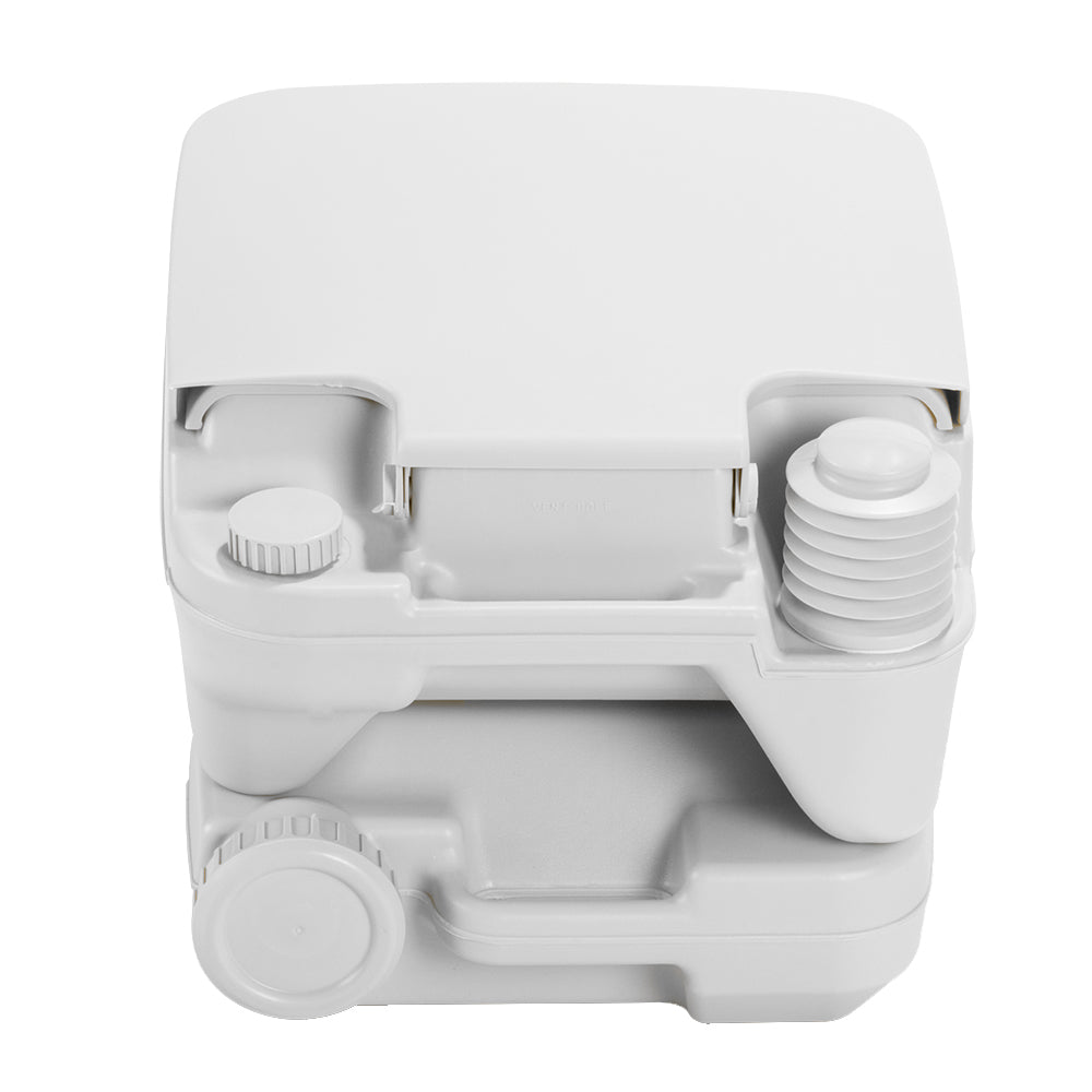 Dometic 962 SaniPottie Portable Toilet, 2.5-Gallon, Gray, Part Number 301096206