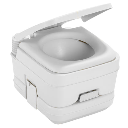 Dometic 962 SaniPottie Portable Toilet, 2.5-Gallon, Gray, Part Number 301096206