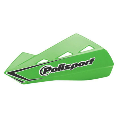 Polisport Qwest Handguard with Mount Set in Green - Part Number 8304200036
