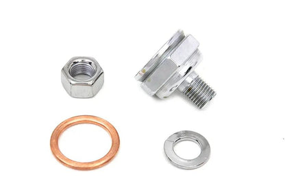 Colony Linkert Carburetor Bowl Chrome Lock Nut for Harley Davidson FL Models by Colony