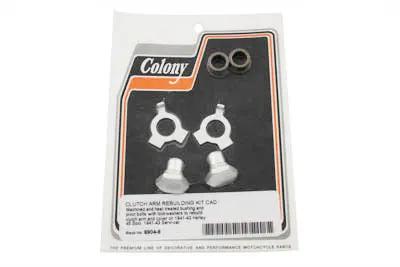 Colony Pivot Clutch Arm Rebuild Kit with Cadmium Finish for Harley Davidson G Models by Colony