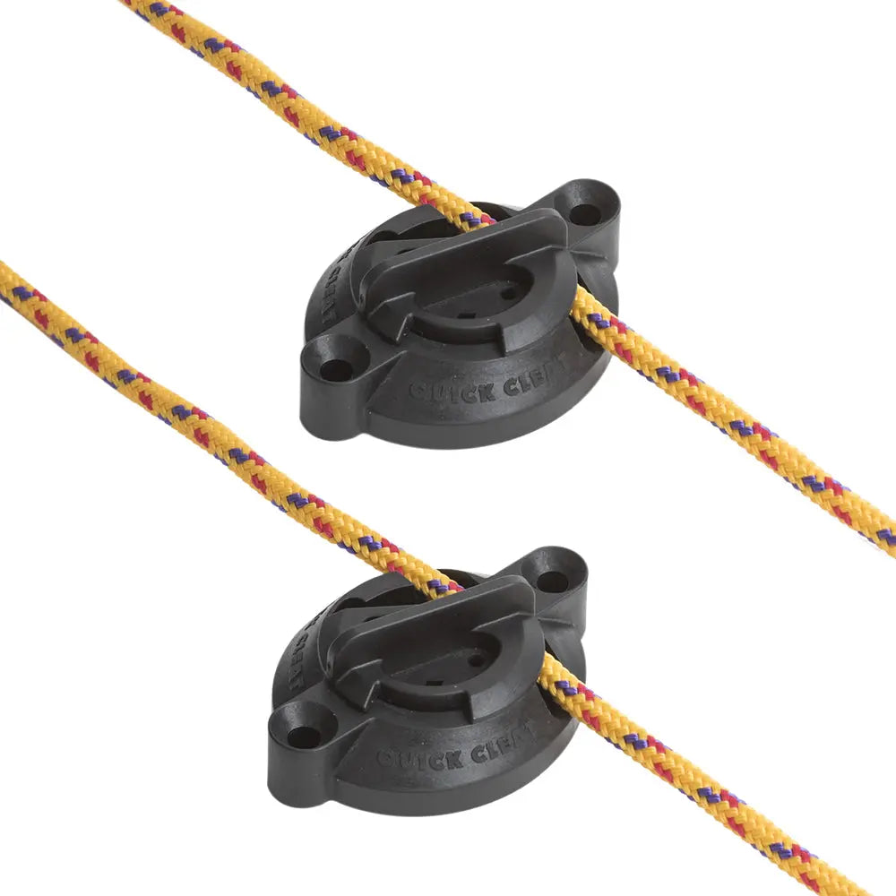 Barton Marine Quick Cleat 1/4 inch Pair for Secure Rope Tension Control