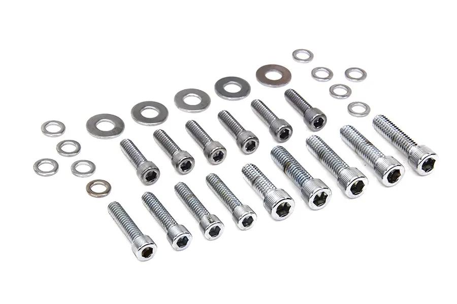 Colony Transmission Side Cover Screw Kit Allen for Harley Davidson FLT & FXR Models by Colony