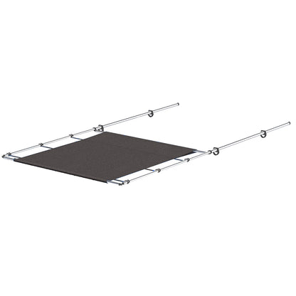 SureShade PTX Power Shade 57-Inch Wide Stainless Steel Grey for Boats Under 26 Feet