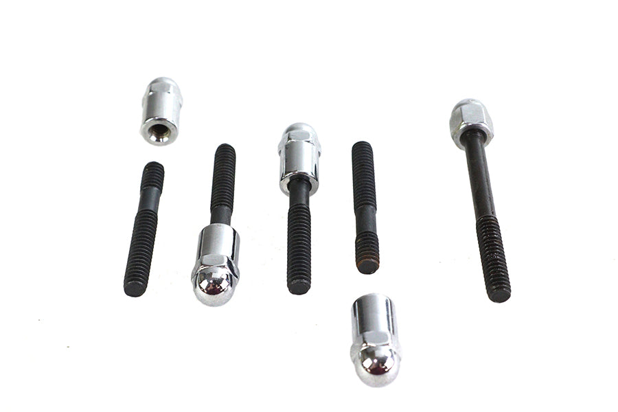 Colony Transmission Shifter Cover Screw Acorn Style Kit for Harley Davidson FL Models