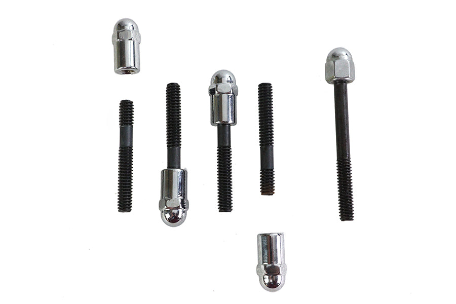 Colony Transmission Shifter Cover Screw Acorn Style Kit for Harley Davidson FL Models