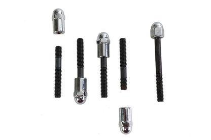 Colony Transmission Shifter Cover Screw Acorn Style Kit for Harley Davidson FL Models