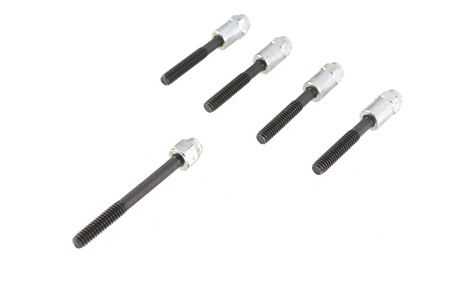 Colony Transmission Shifter Cover Screw Cap Kit for Harley Davidson FL (1936-1945)