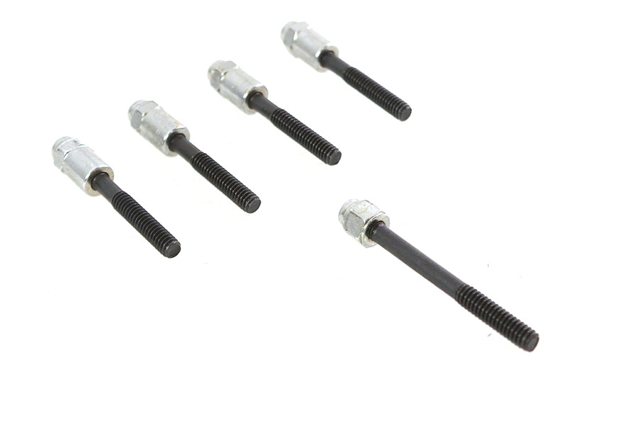 Colony Transmission Shifter Cover Screw Cap Kit for Harley Davidson FL (1936-1945)