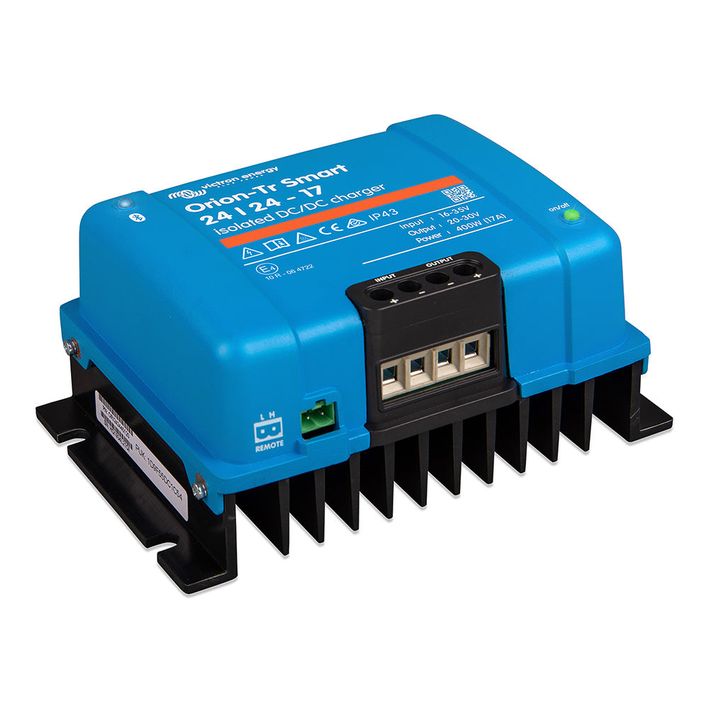 Victron Energy Orion-TR Smart Isolated DC-DC Converter - 24 VDC to 24 VDC - 400W, 17A