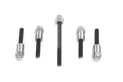 Colony Transmission Shifter Cover Screw Cap Kit for Harley Davidson FLST Models