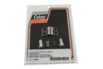Colony Handlebar Throttle Spark Roller and Pin Kit for Harley Davidson EL and FL Models by Colony