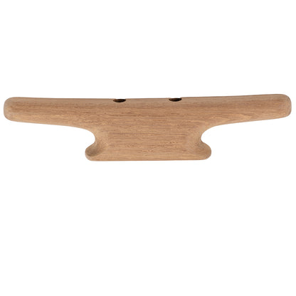 Whitecap 6-Inch Teak Cleat - Versatile Marine and Home Hardware