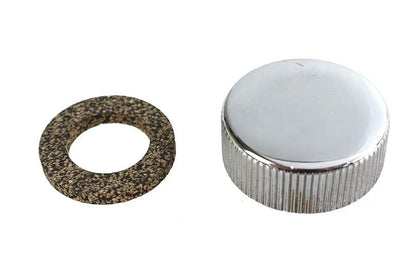 Colony Fuel Filter Strainer Cap Chrome Finish for Harley Davidson VL and WL Models by Colony