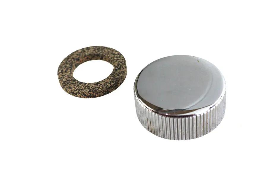 Colony Fuel Filter Strainer Cap Chrome Finish for Harley Davidson VL and WL Models by Colony