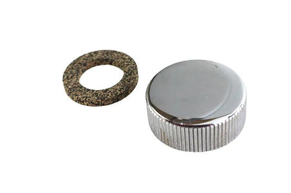 Colony Fuel Filter Strainer Cap Chrome Finish for Harley Davidson VL and WL Models by Colony