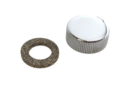 Colony Fuel Filter Strainer Cap Chrome Finish for Harley Davidson VL and WL Models by Colony
