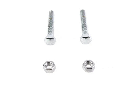 Colony Chrome Rear Axle Adjuster Screws for Harley Davidson FXST and FLST Models - Part 5-146 by Colony