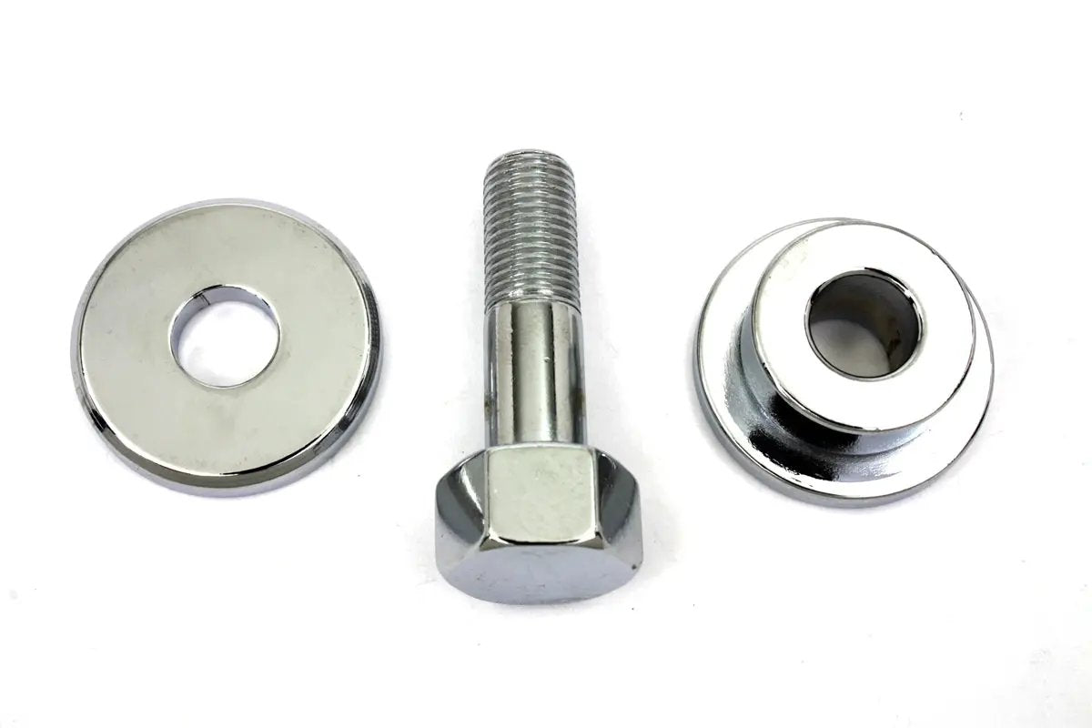 Colony Rear Brake Pivot Bolt Washer Spacer Kit in Chrome for Harley Davidson XL Models by Colony