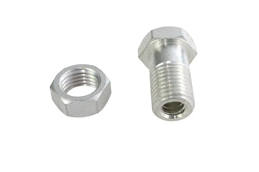 Colony Brake Cadmium Cable Adjuster for Harley Davidson EL and UL Models by Colony