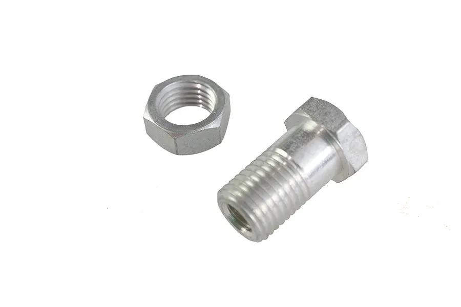 Colony Brake Cadmium Cable Adjuster for Harley Davidson EL and UL Models by Colony