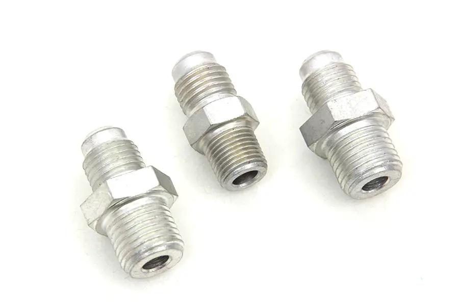Colony Cadmium Oil Feed Line Fitting for Harley Davidson FL 1942-1947 by Colony