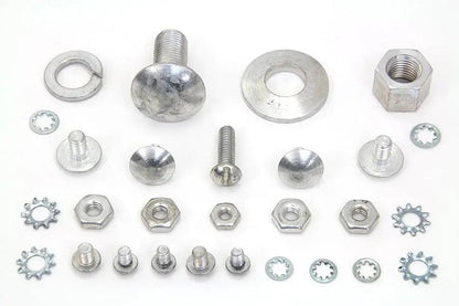 Colony Cadmium Headlamp Mount Kit for Harley Davidson EL and FL Models by Colony