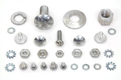 Colony Cadmium Headlamp Mount Kit for Harley Davidson EL and FL Models by Colony