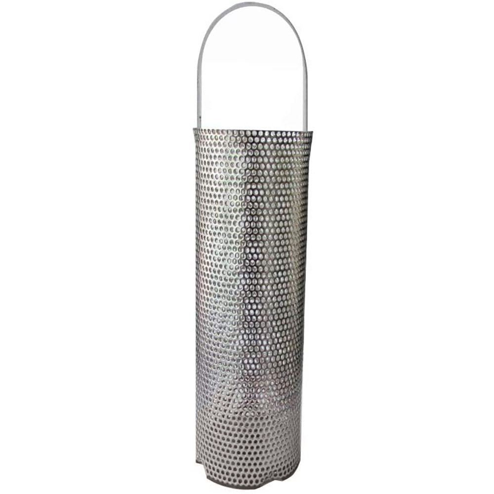 Perko 049300899D 304 Stainless Steel Strainer Basket for 1-1/2 inch Strainer (Size 8)