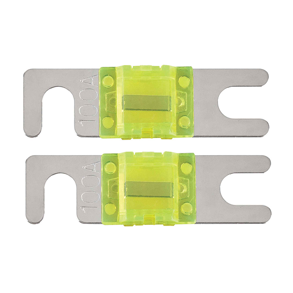 T-Spec V8 Series 100 Amp Mini-ANL Fuse - 2 Pack for High-Current Protection