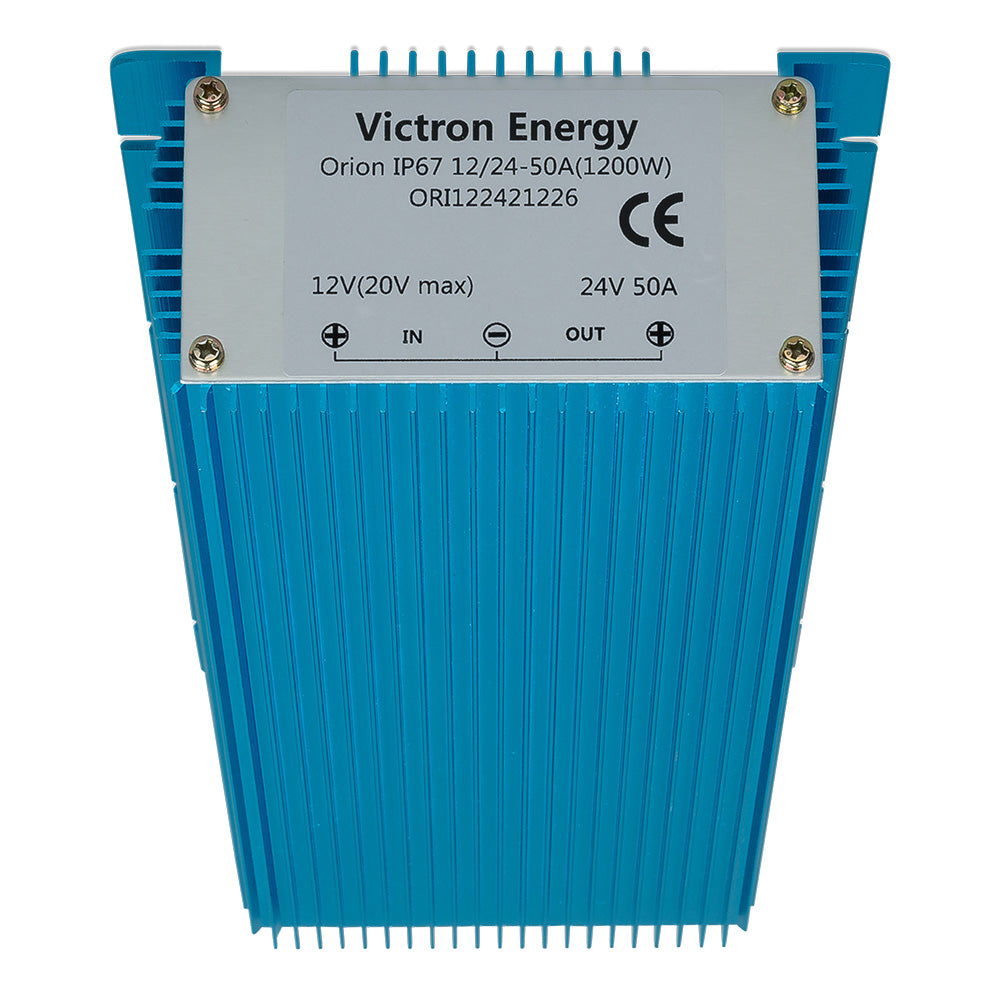 Victron Energy Orion IP67 DC-DC Converter 12/24V 50A 1200W - Waterproof and Shockproof Power Supply