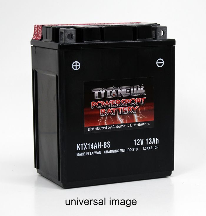 TYTANEUM YTX16CL Motorcycle Battery with Fully Activated Technology