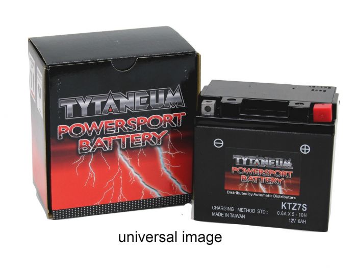 TYTANEUM Maintenance-Free Motorcycle Battery YTZ10S - Fully Charged, Ready to Use