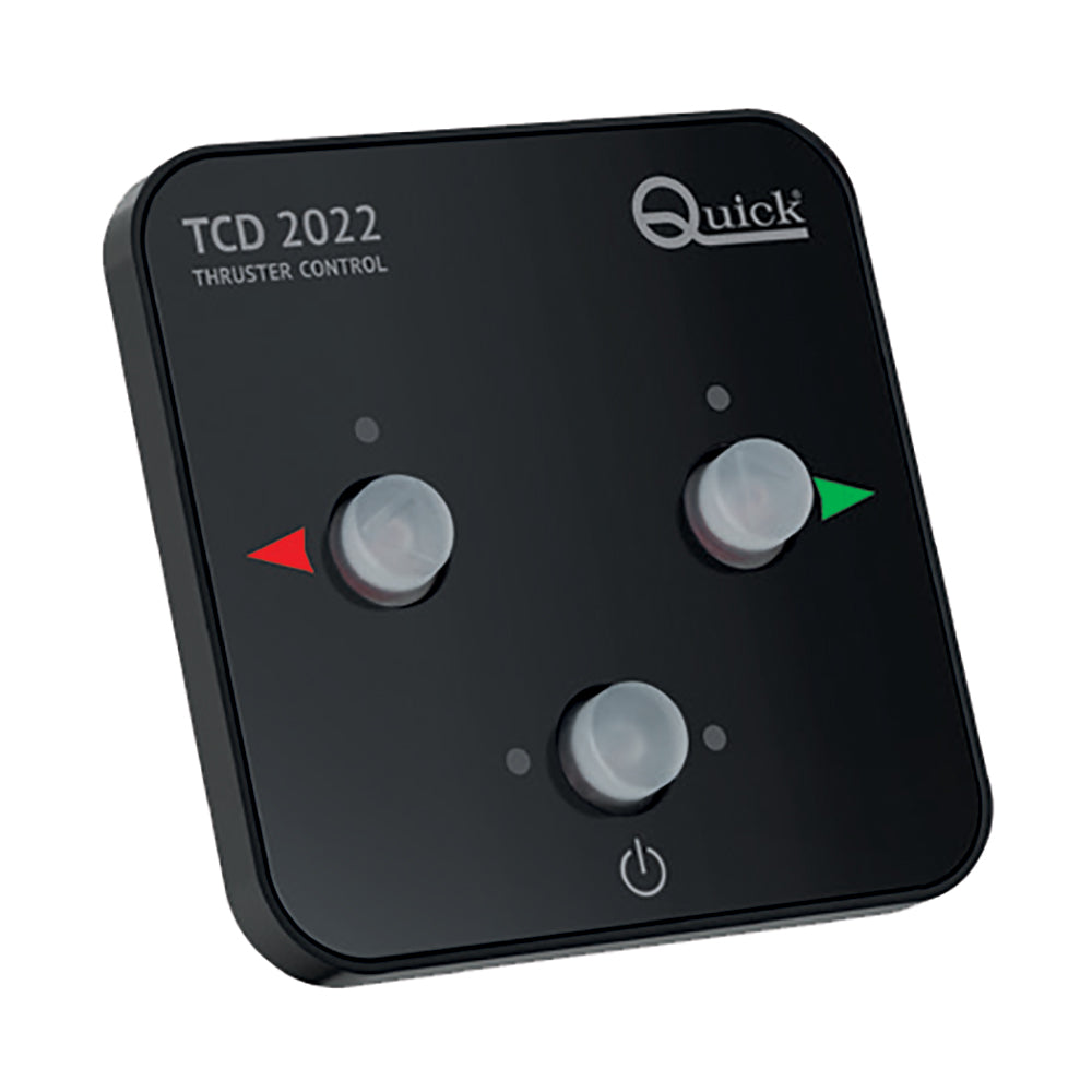 Quick TCD2022 Thruster Push Button Control – Marine Thruster Control Panel with Scratch-Resistant Lexan