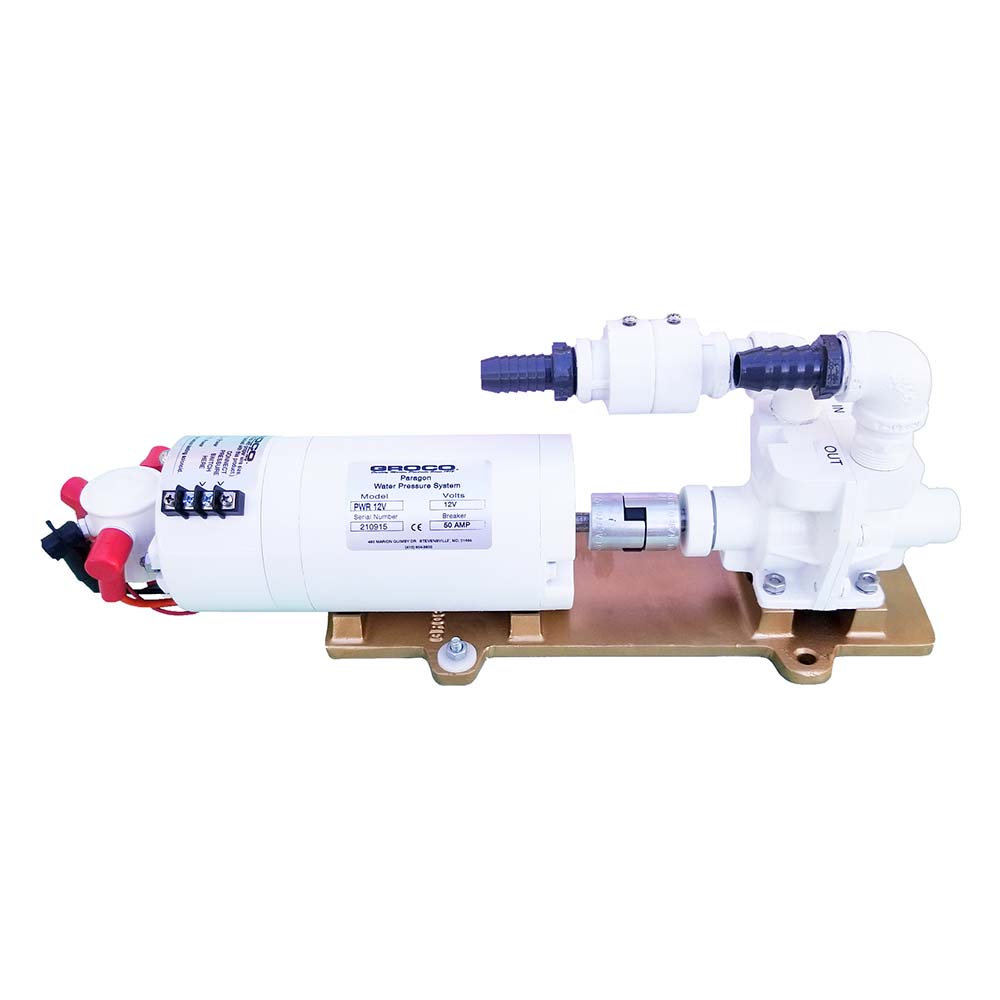 GROCO Paragon Senior 12V Water Pressure System for Yachts Over 50 Feet