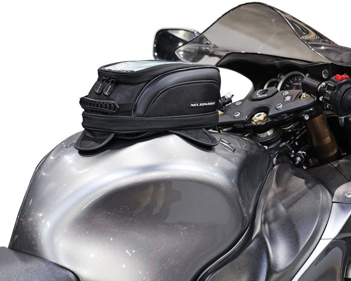 Nelson Rigg Commuter Lite Magnetic and Strap Tank Bag - Part Number CL-1100-R