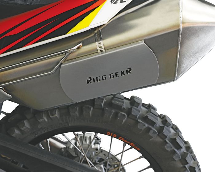 Nelson Rigg RG-HS Exhaust Heat Shield – Durable Motorcycle Heat Protection