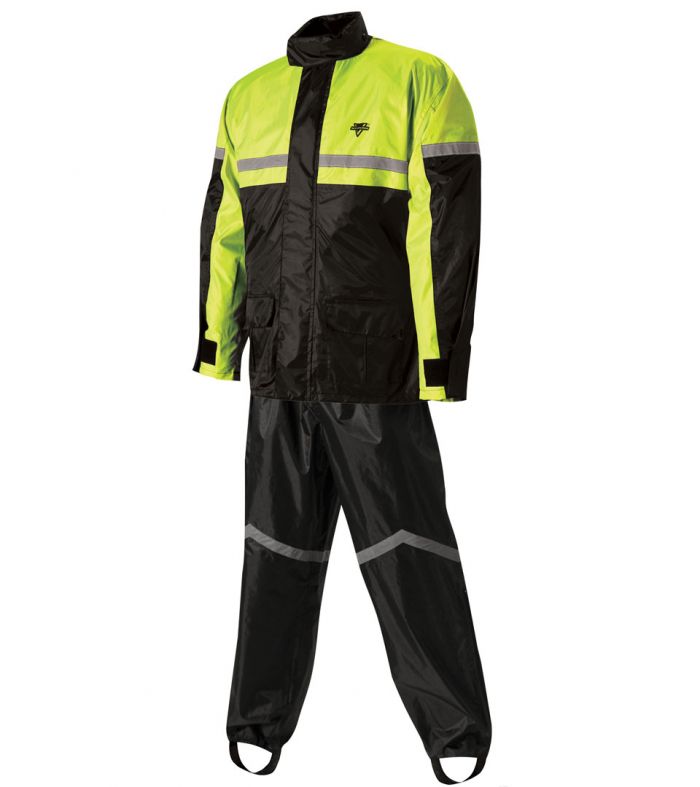 Nelson Rigg SR-6000 Stormrider Motorcycle Cover Black/Hi-Vis Yellow Large