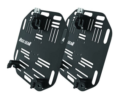 Nelson Rigg RG-QRP-FB RiggGear QR Plate - Flat Rack Set with Soft Saddlebags Support